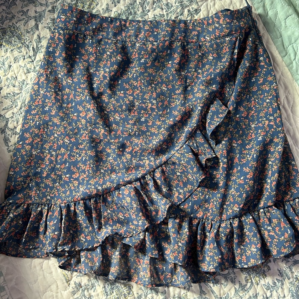 Windsor Floral Print Skirt